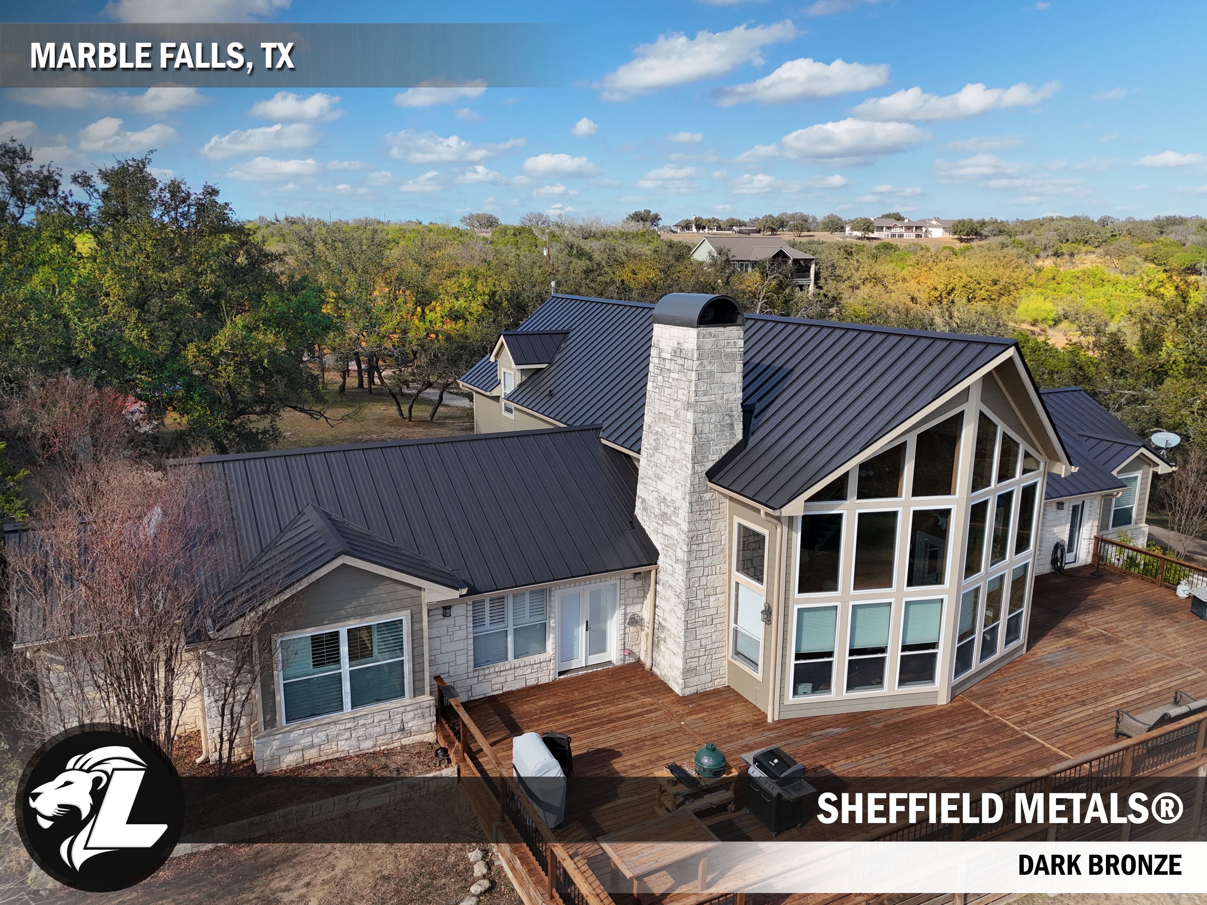 Project Stunning Dark Bronze Roof Overhaul in Marble Falls image