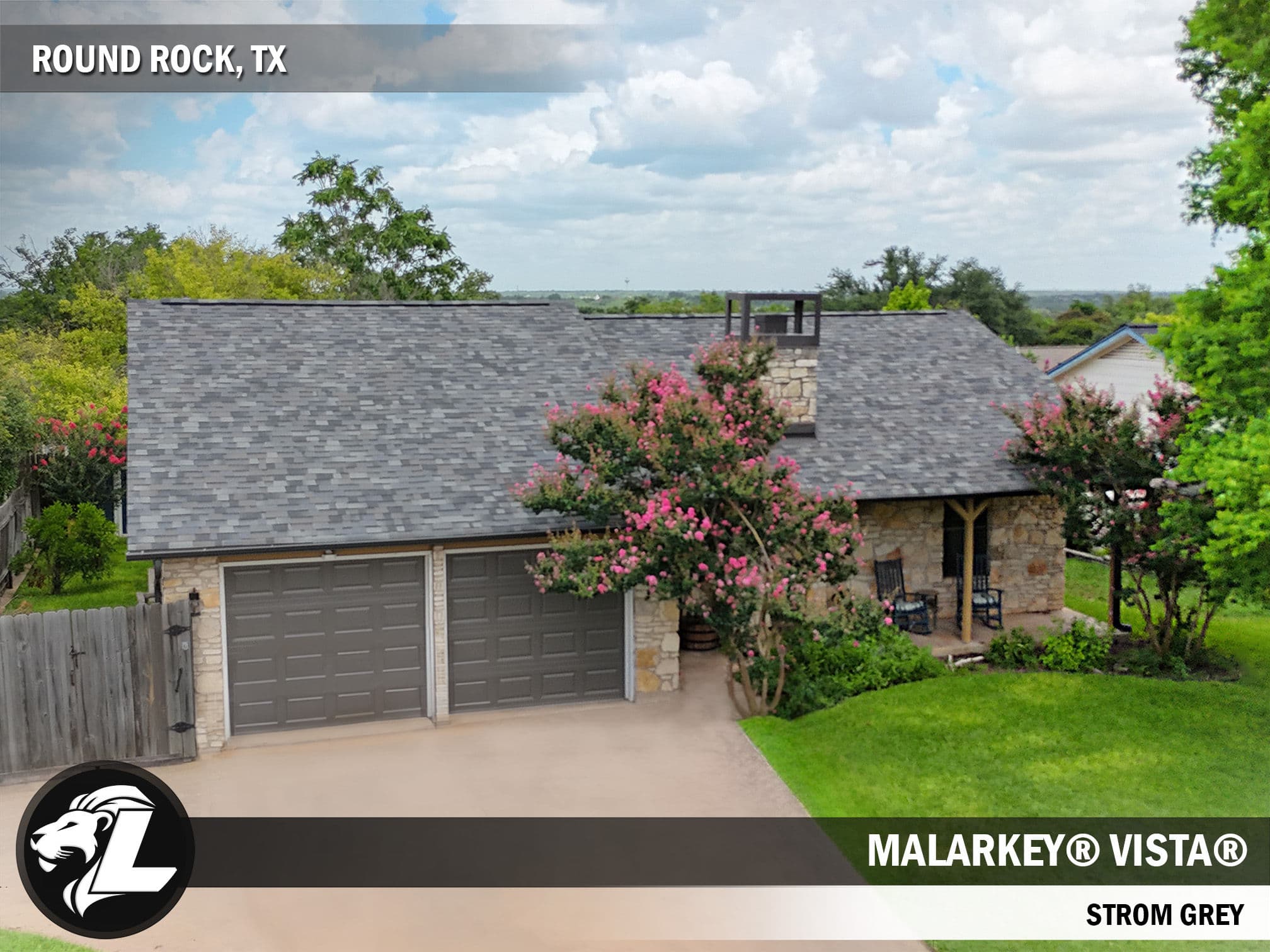Project Roofing Excellence in Round Rock TX with Malarkey Vista Shingles image