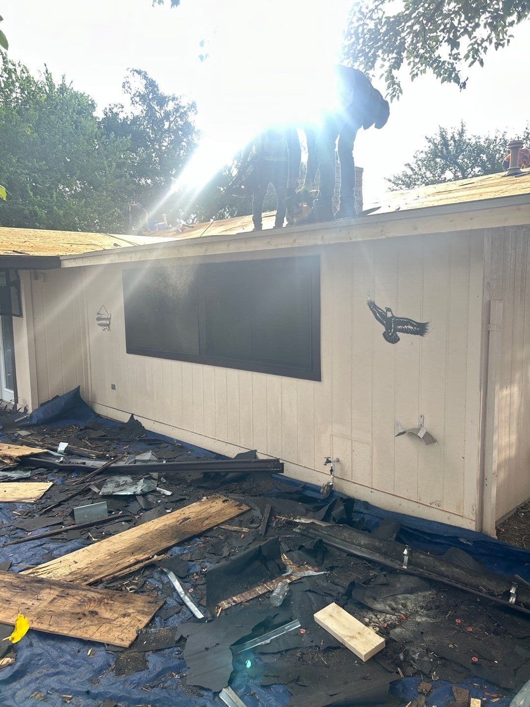 Gallery photos for Full Roof Replacement After Hail Damage in Marble Falls TX: Image #4