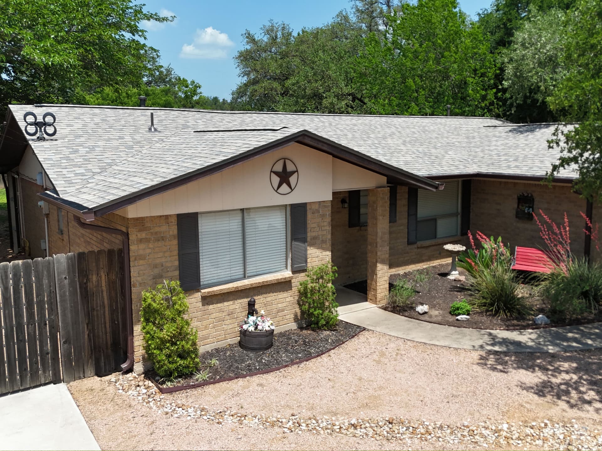 Full Roof Replacement After Hail Damage in Marble Falls TX image
