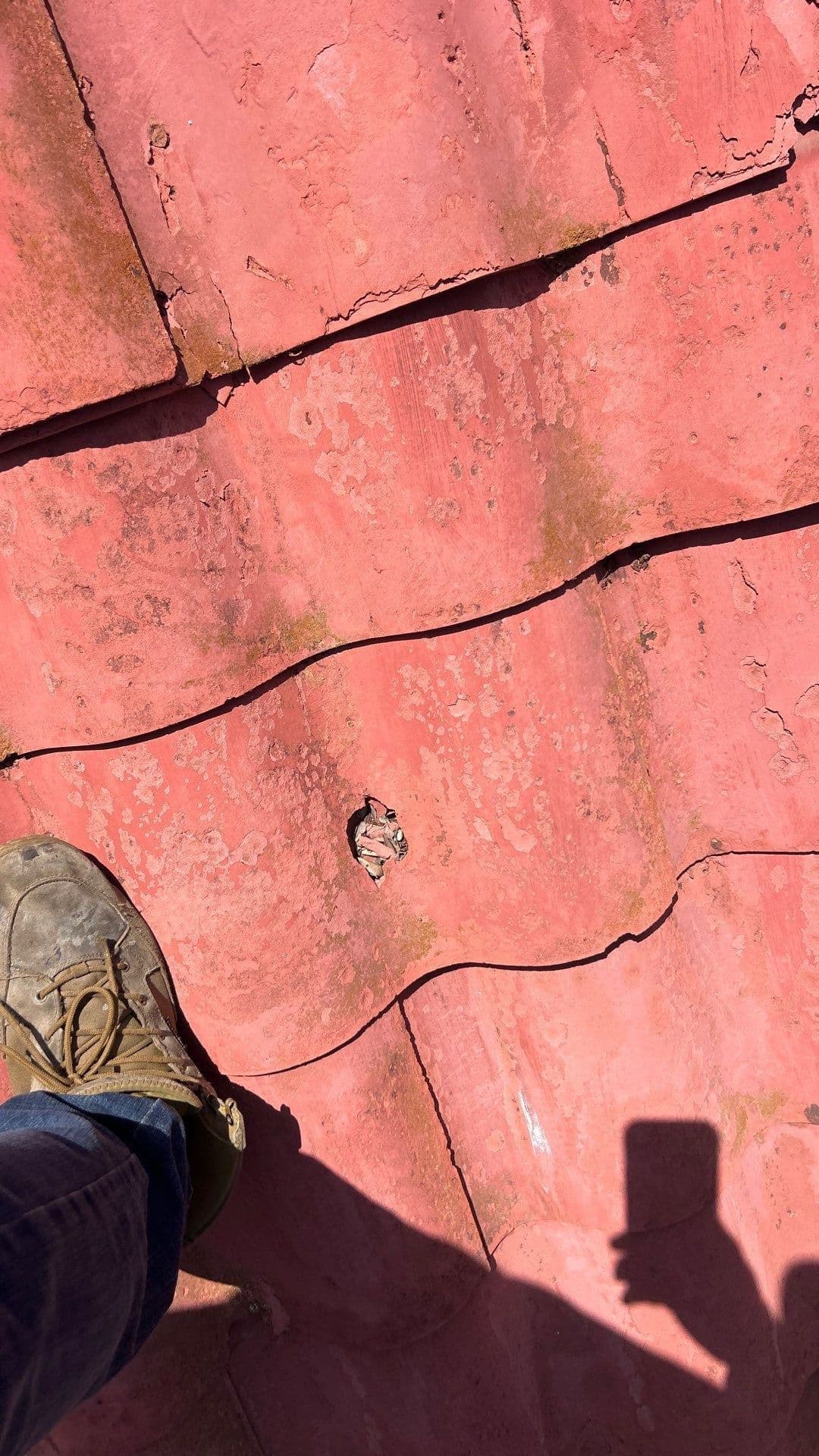 Gallery photos for Aging Tile Roof Replaced with Metal in Spicewood: Image #3